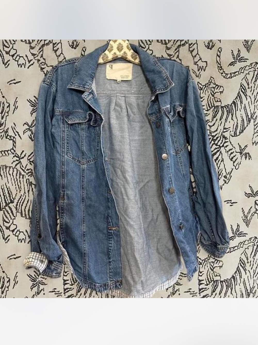 Anthropologie Denim Jacket in Blue